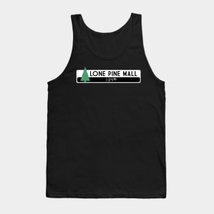 Lone Pine Mall Logo (Back to the Future) Tank Top